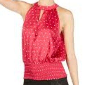 INC Keyhole Halter Top